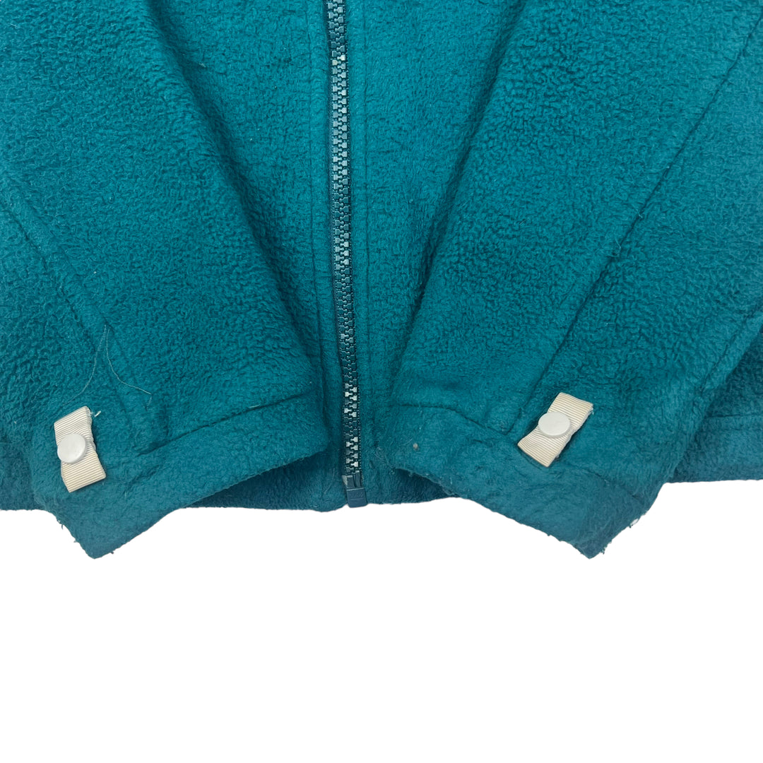 The North Face Turquoise Blue Zip Up Fleece