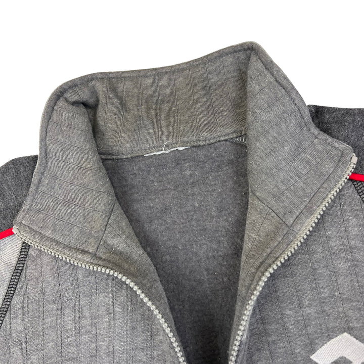 Lotto Grey Quarter Zip-Up Sweatshirt