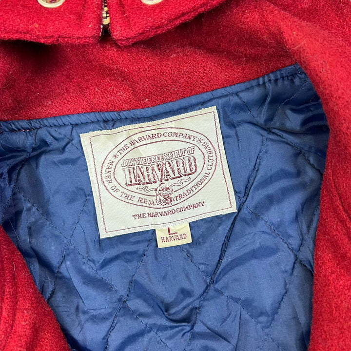 Harvard Sports Club Red Varsity Jacket