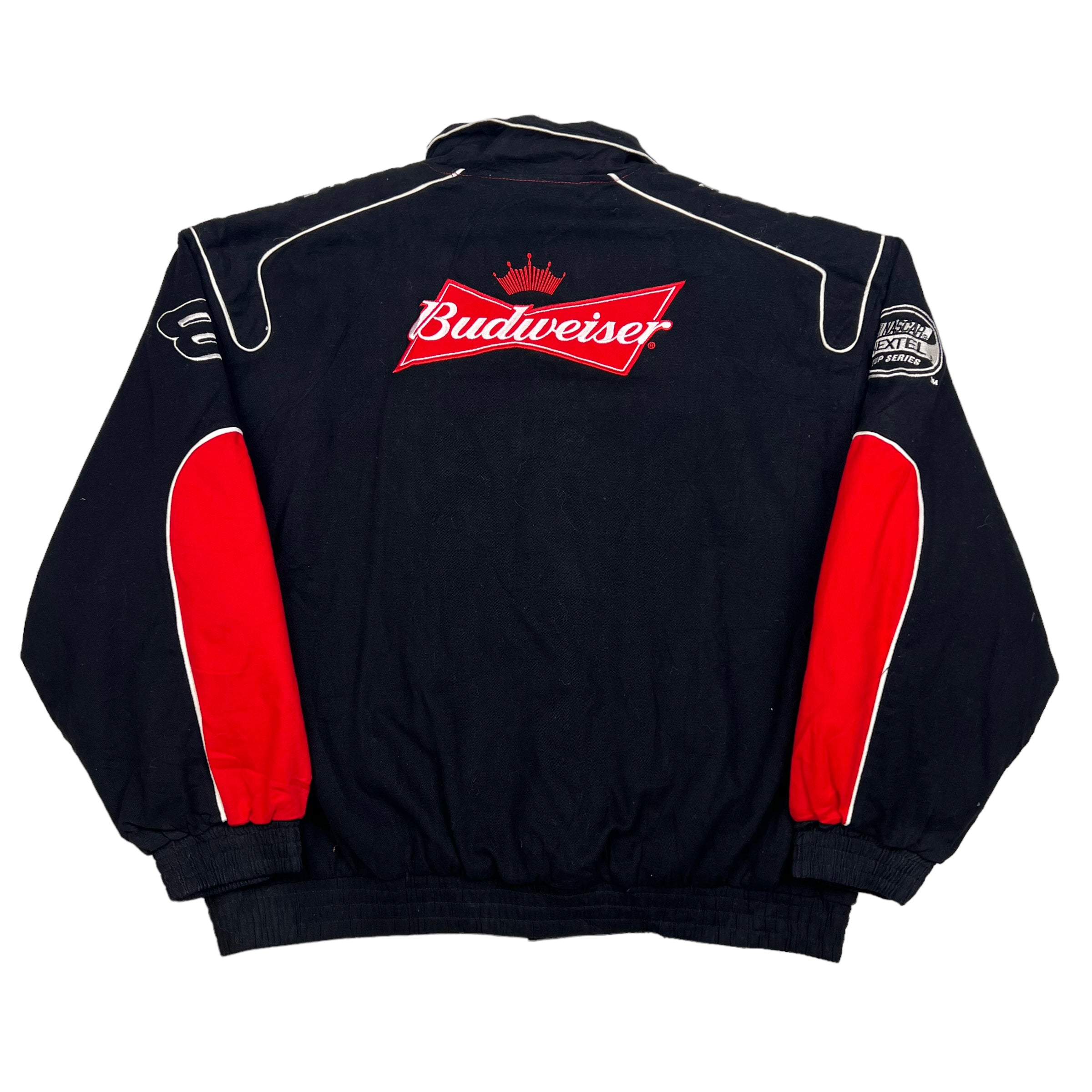 Budweiser nascar jacket hot sale