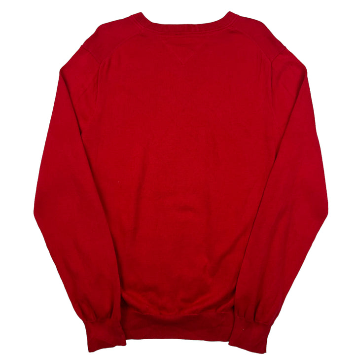 Tommy Hilfiger Red Knitted Jumper