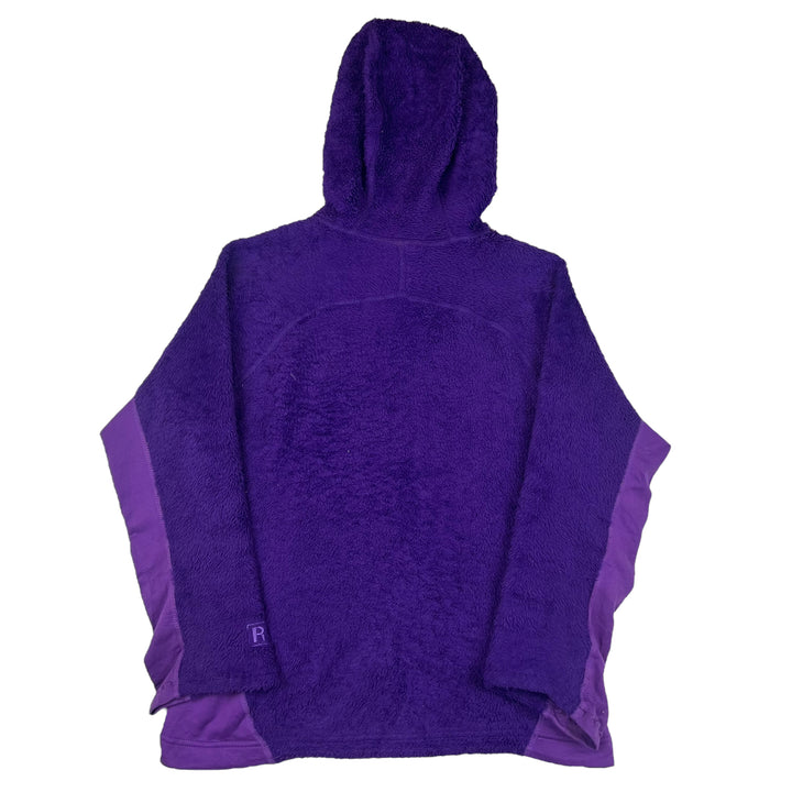 Patagonia Purple Hooded Zip Up Fleece