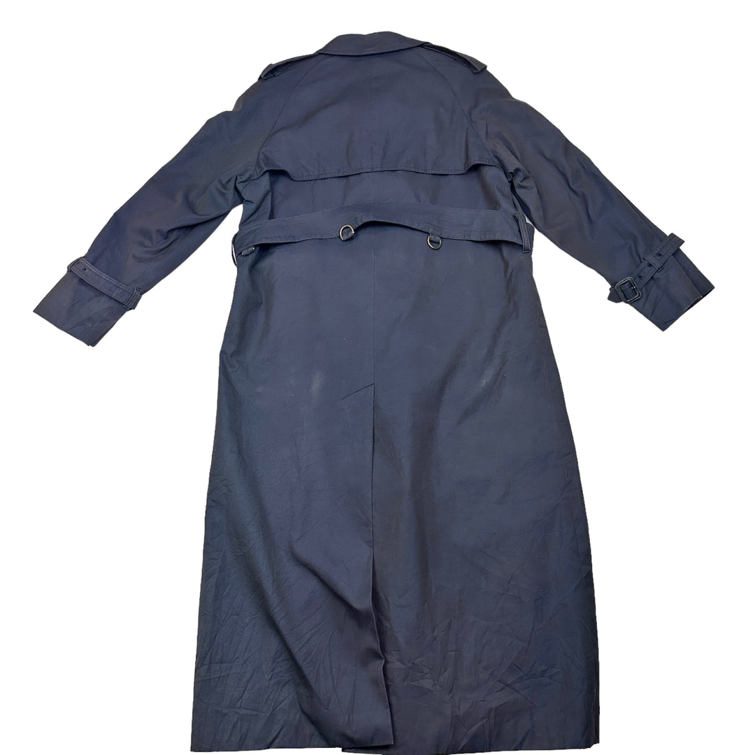 Aquascutum Navy Trench Coat