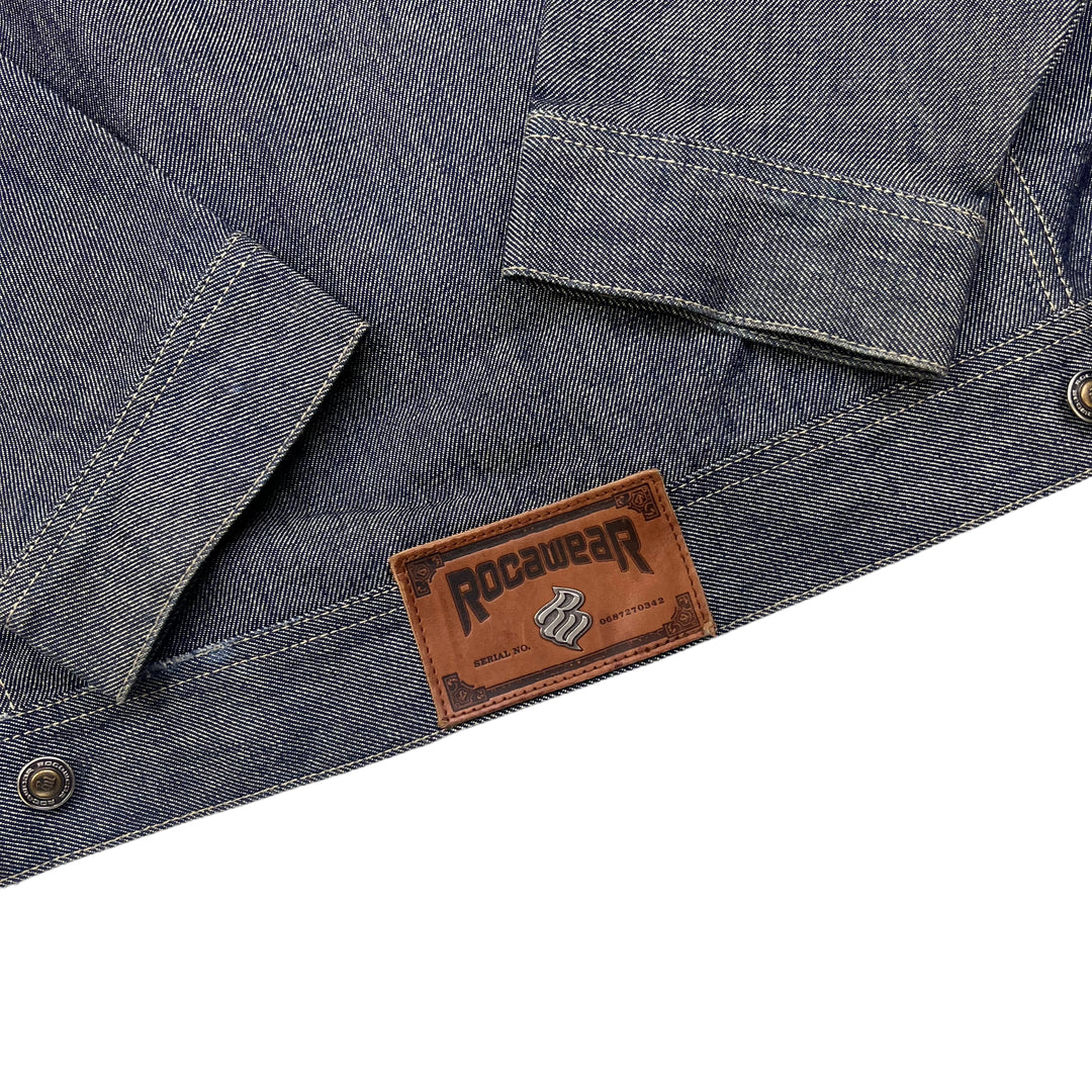 Roca Wear Grey Denim Jacket