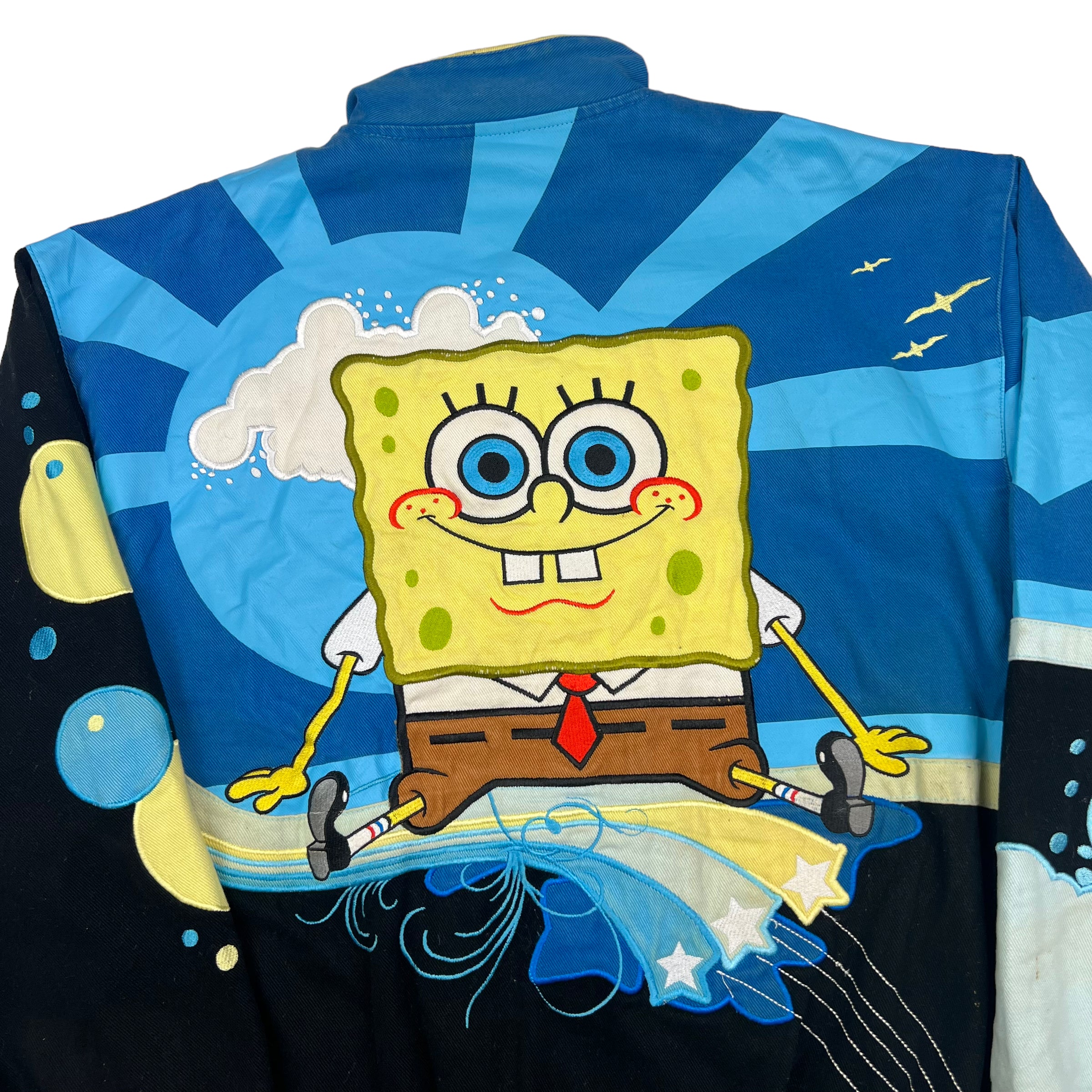 NASCAR Jeff Hamilton Spongebob Racing Jacket Bring It Back
