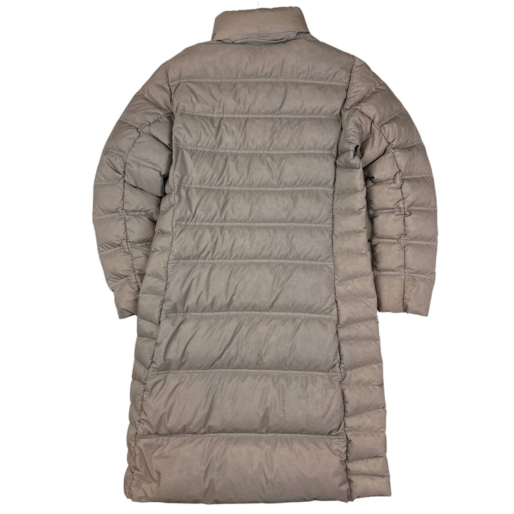 Montbell Grey Long Puffer Coat