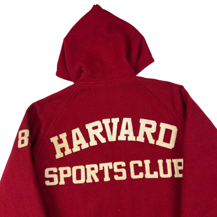 Harvard Sports Club Red Varsity Jacket