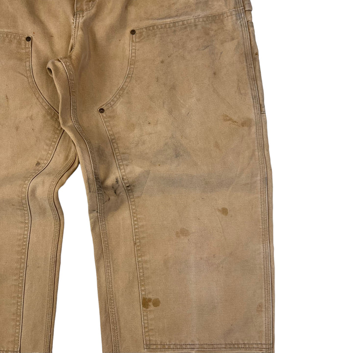 Carhartt Double Knee Workwear Trousers Beige