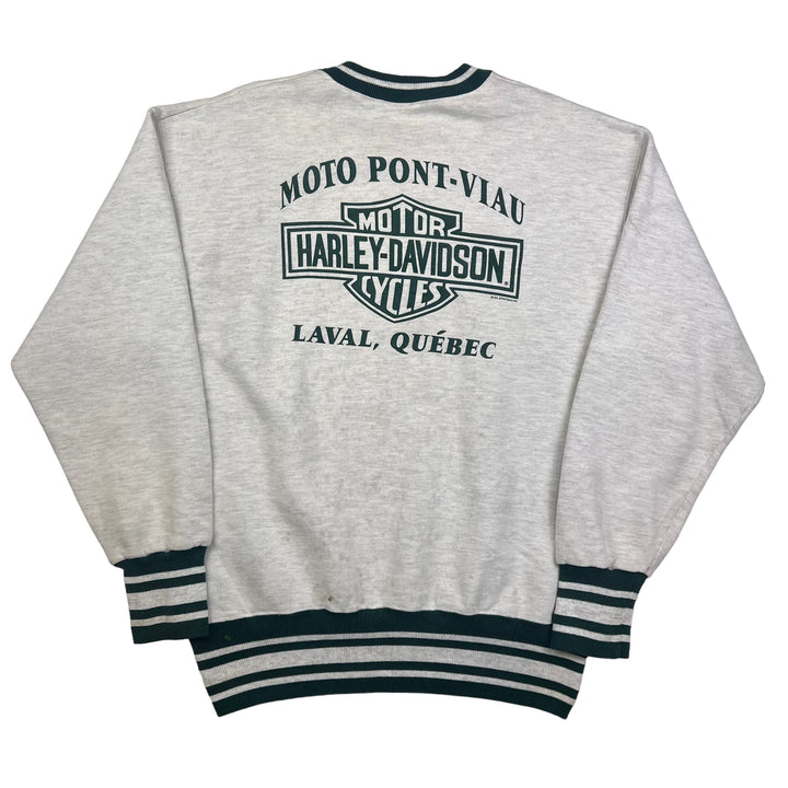 Harley Davidson Grey Green Sweatshirt