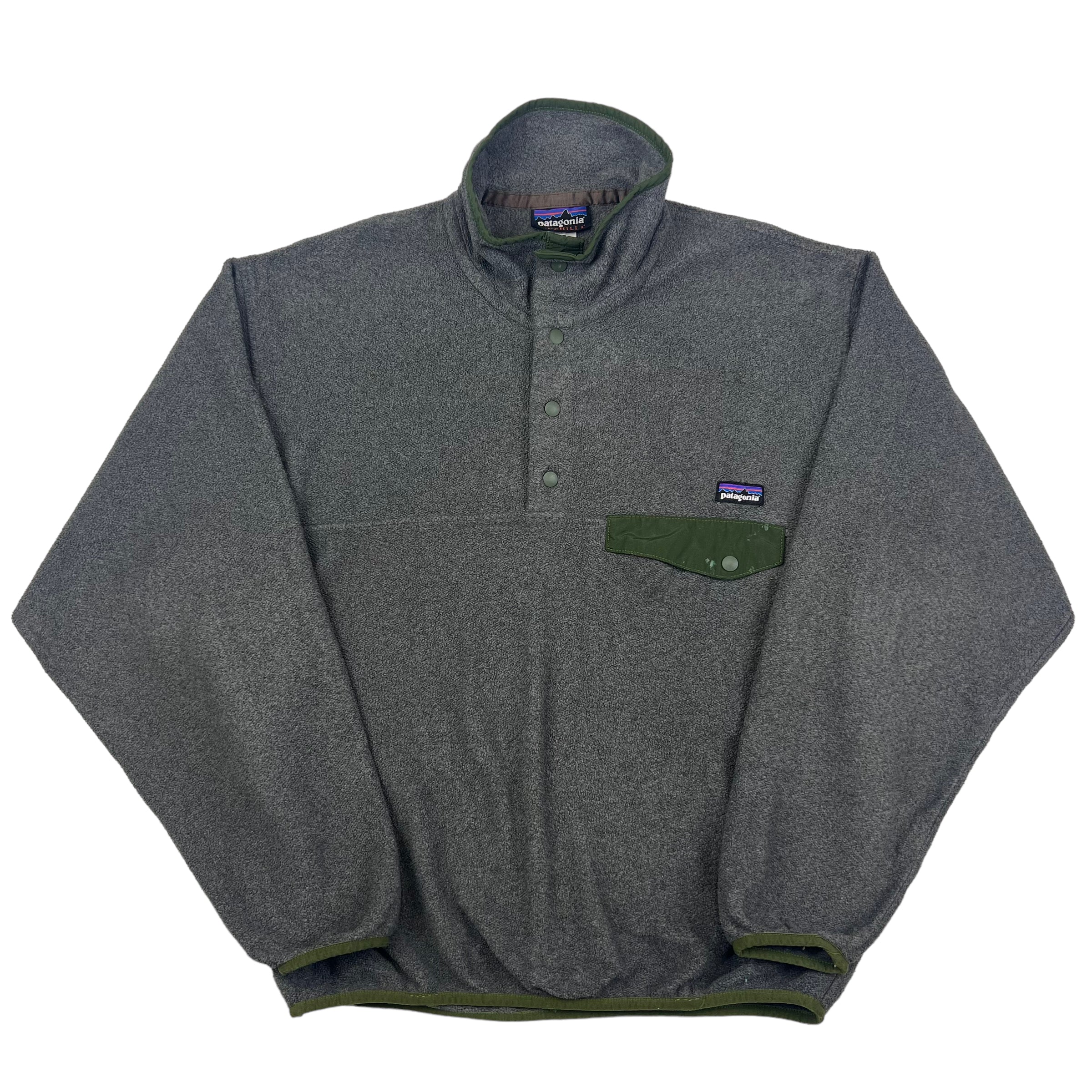 Patagonia Synchilla Snap T Grey Fleece