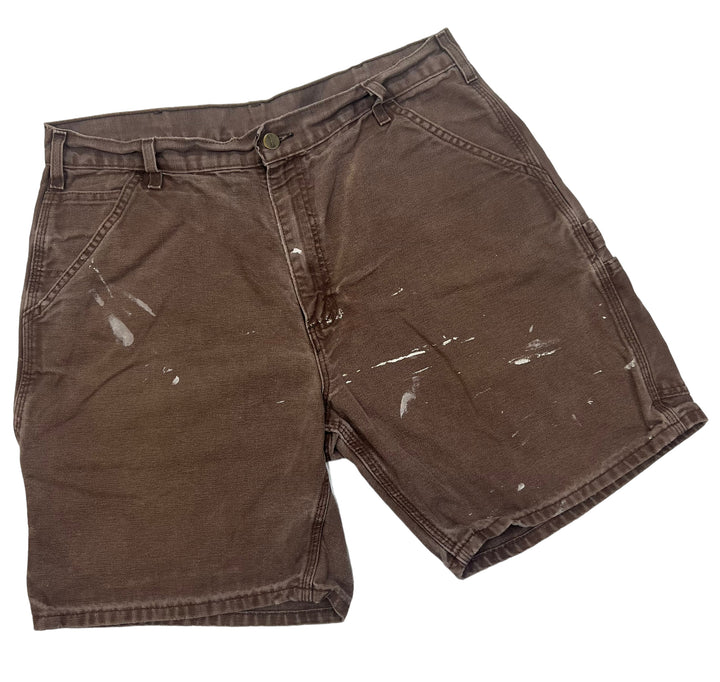 Carhartt Brown Carpenter Shorts