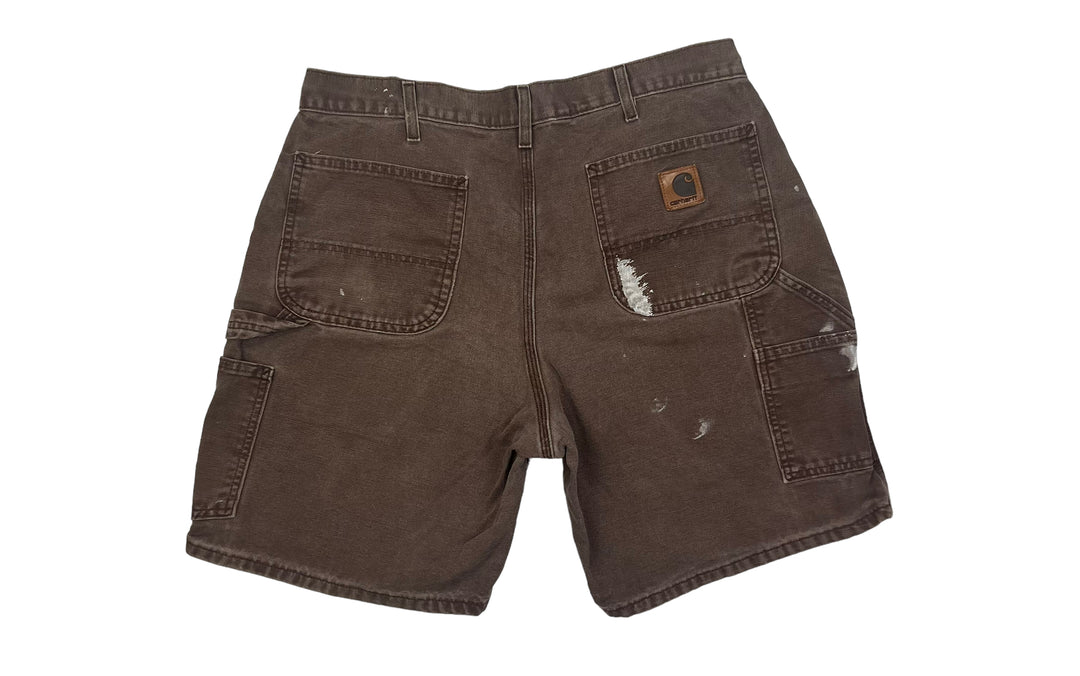 Carhartt Brown Carpenter Shorts