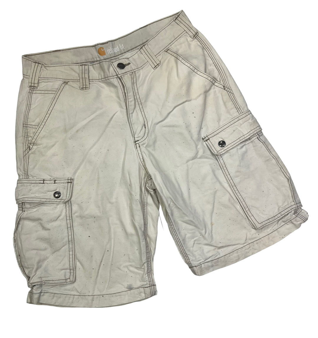 Carhartt White Cargo Shorts