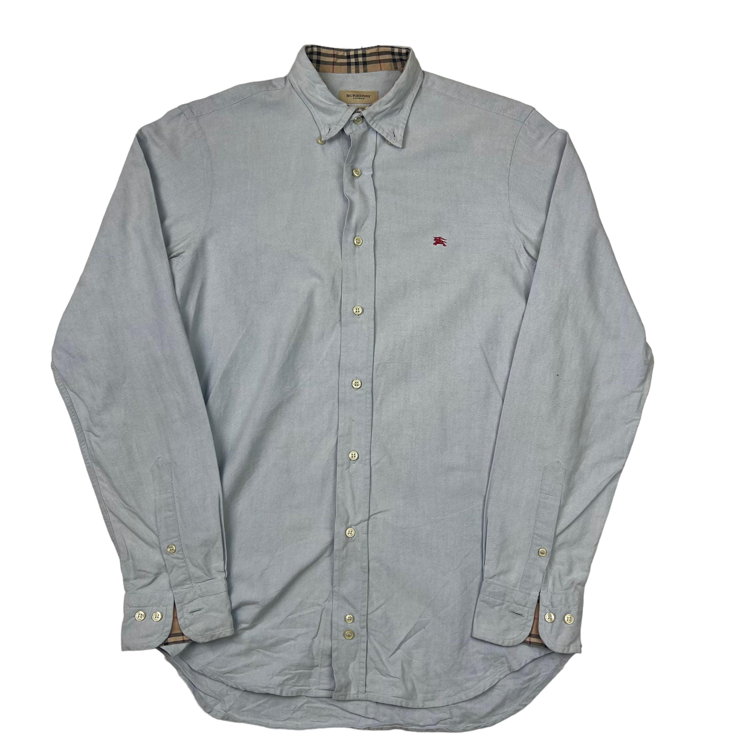 Light blue hotsell burberry shirt