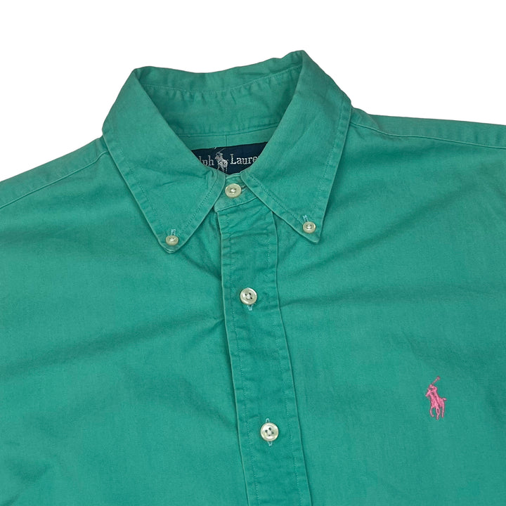 Ralph Lauren Green Long Sleeve Shirt