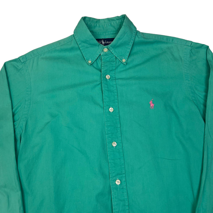 Ralph Lauren Green Long Sleeve Shirt