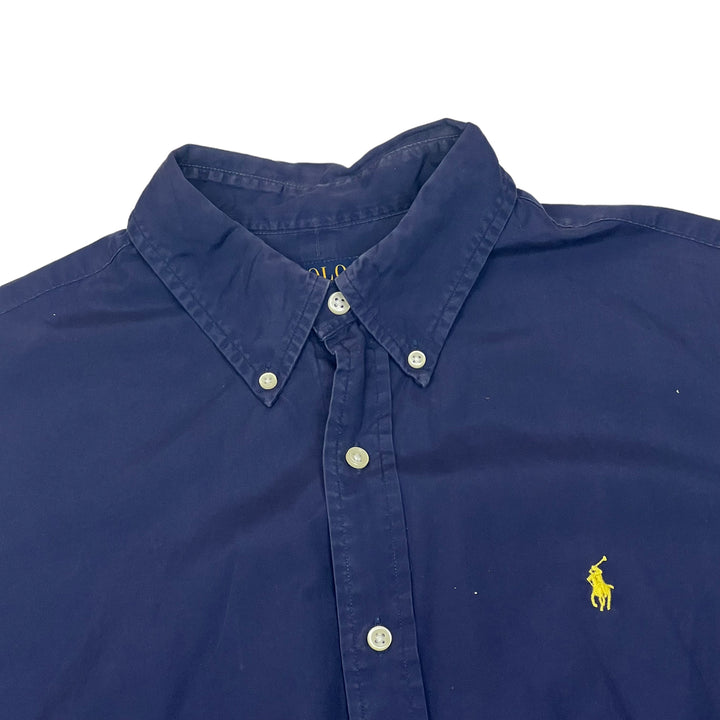 Ralph Lauren Navy Blue Long Sleeve Shirt