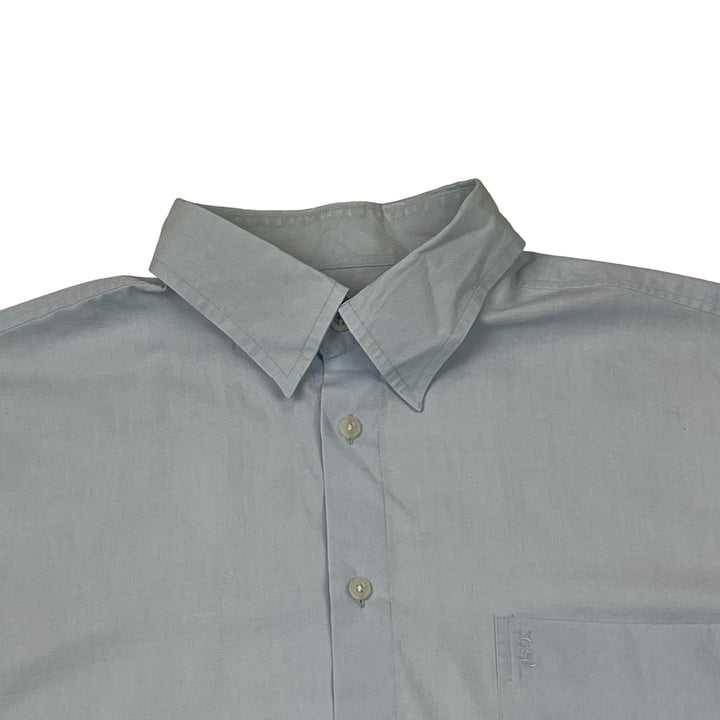 Yves Saint Laurent Light Blue Short Sleeve Shirt