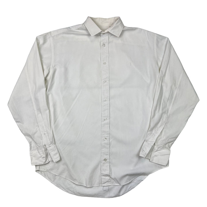 Yves Saint Laurent White Long Sleeve Shirt