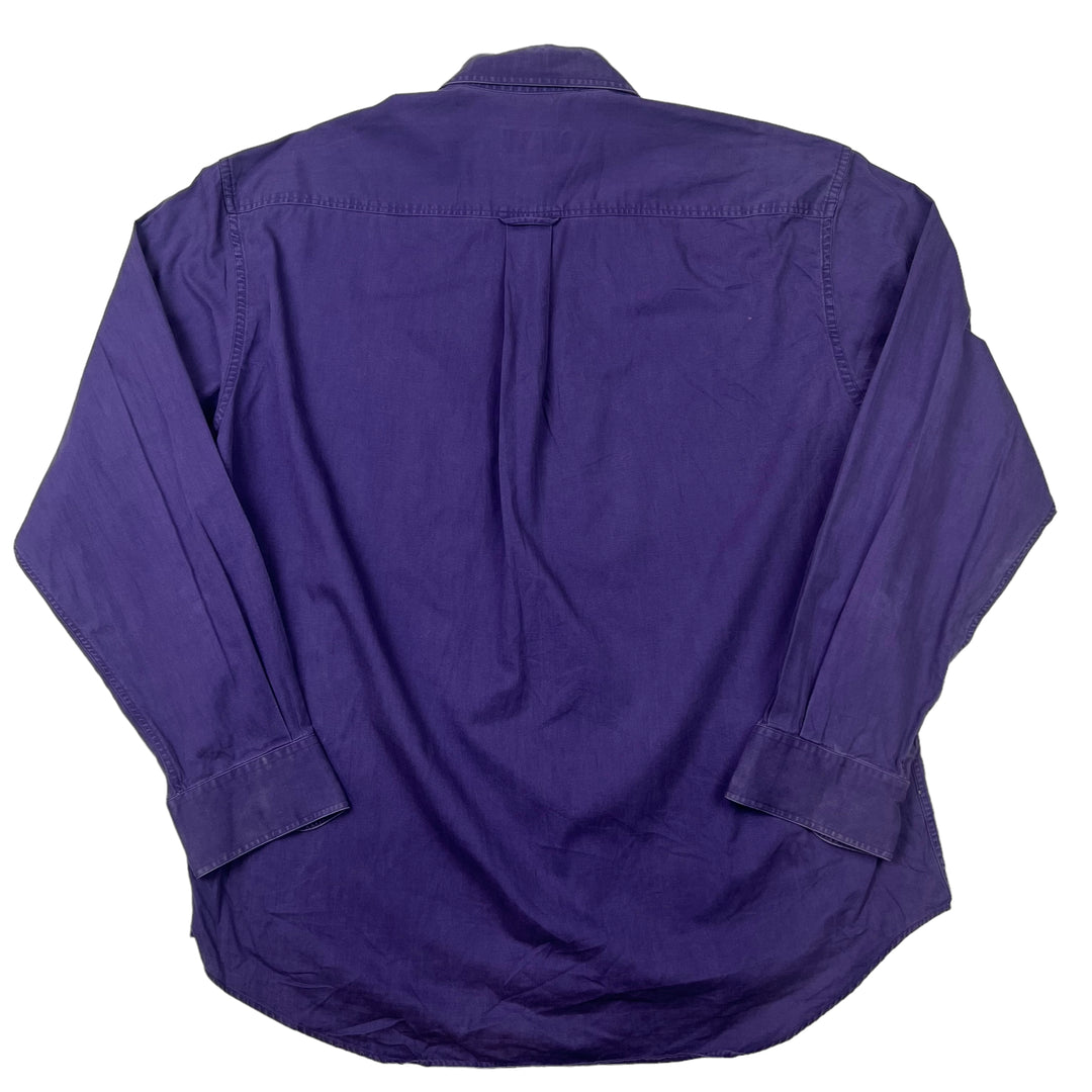 Yves Saint Laurent Purple Long Sleeve Shirt