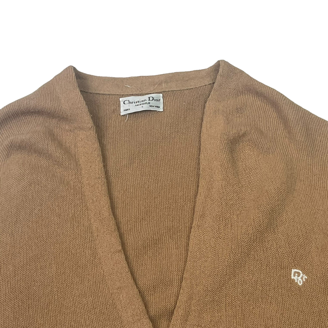 Christian Dior Beige Cardigan