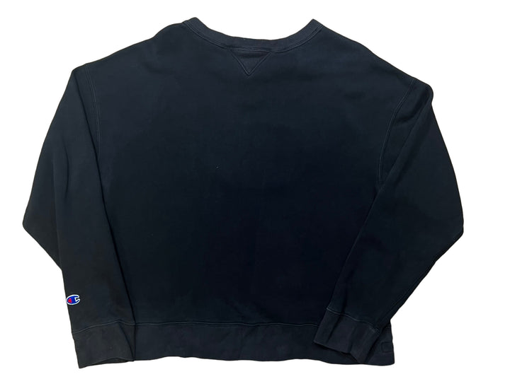 Champion Black Big Logo Sweatshirt