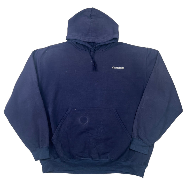 Carhartt Navy Blue Hooded Sweatshirt