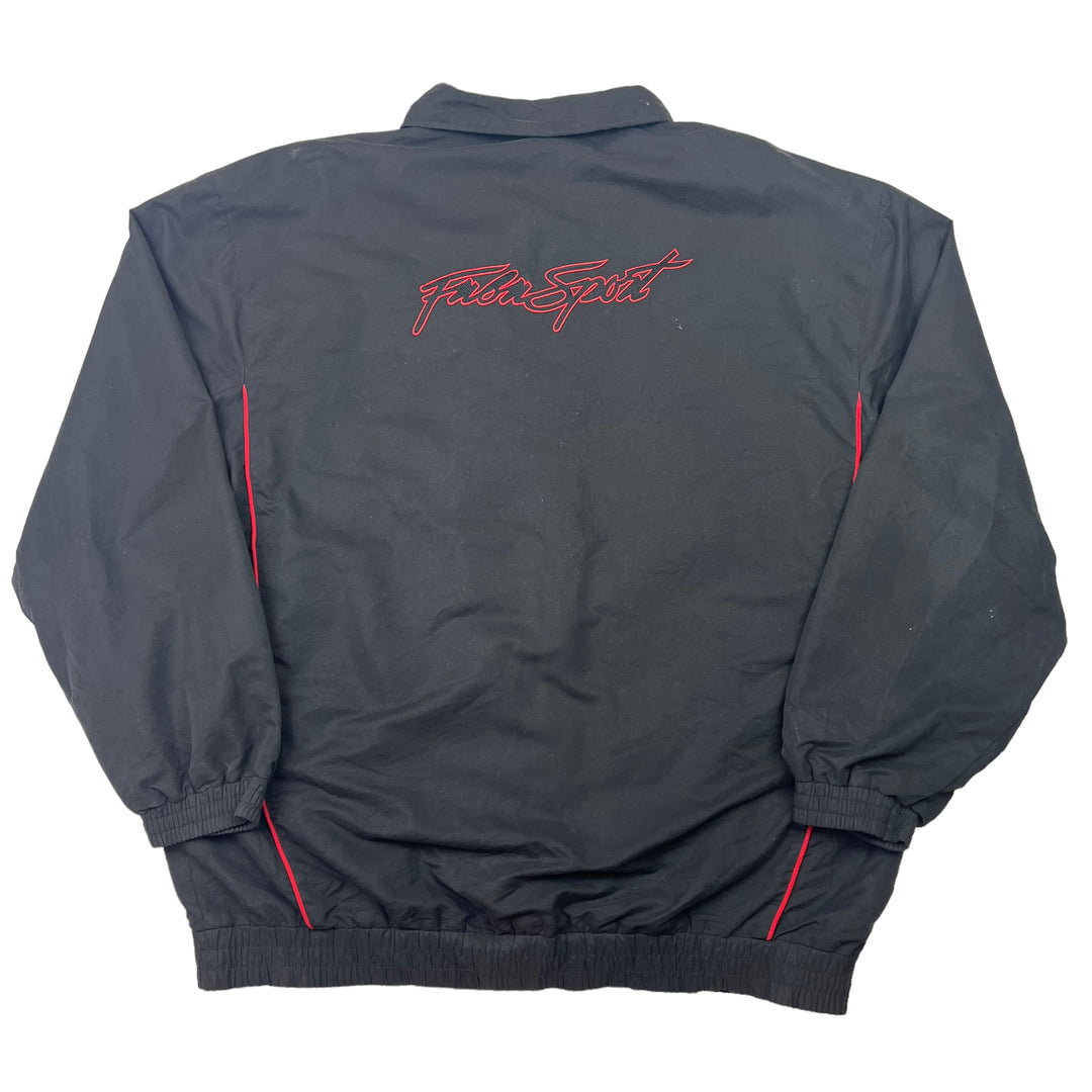 FUBU Sports Black & Red Track Jacket