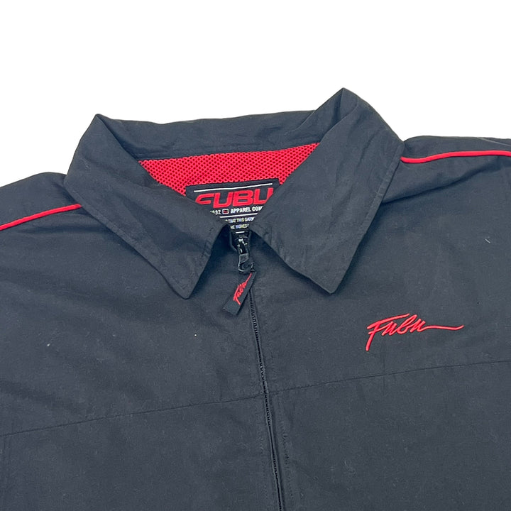 FUBU Sports Black & Red Track Jacket