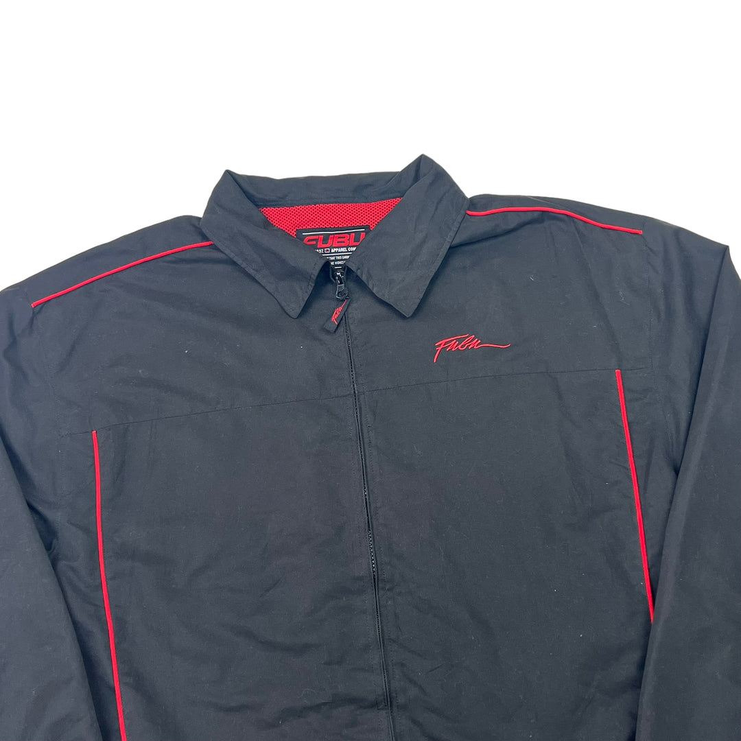 FUBU Sports Black & Red Track Jacket