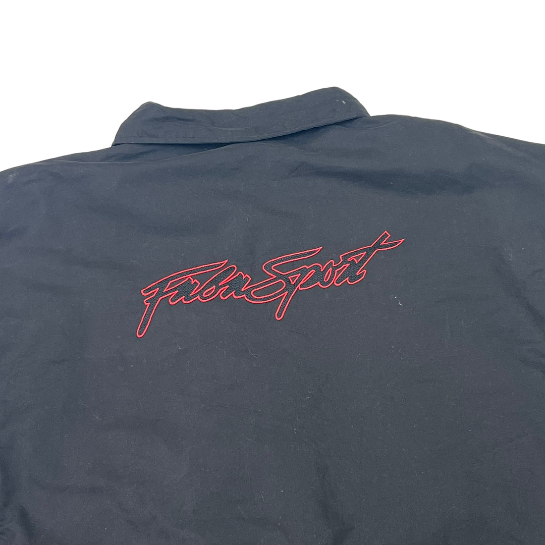 FUBU Sports Black & Red Track Jacket