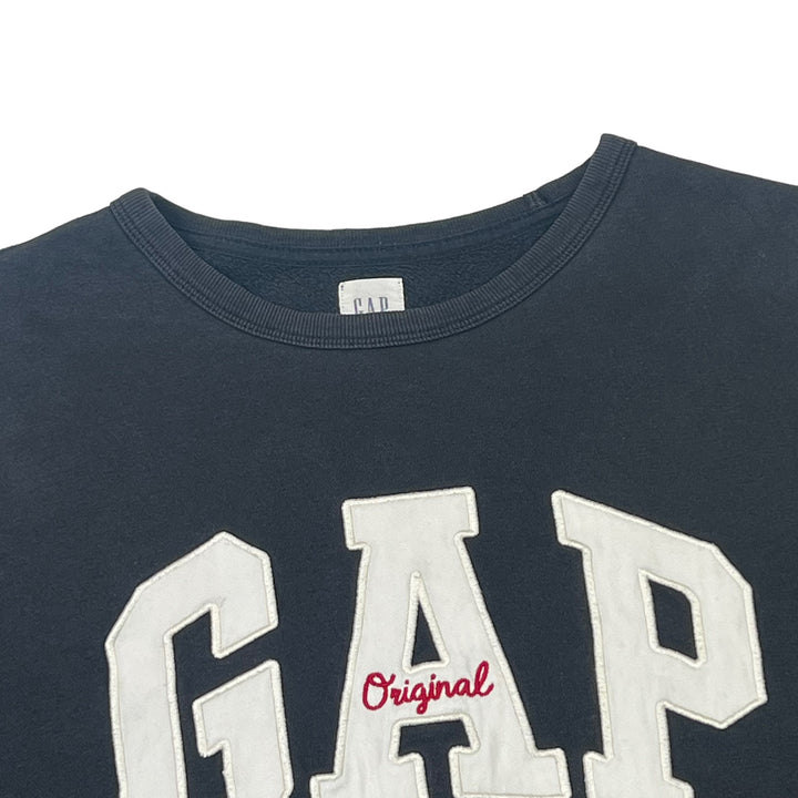 GAP Black Spellout Sweatshirt