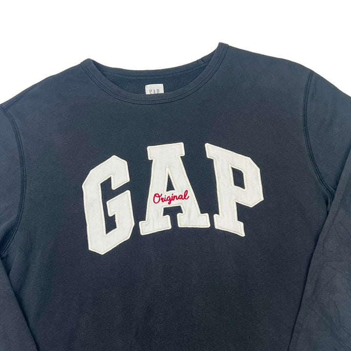 GAP Black Spellout Sweatshirt