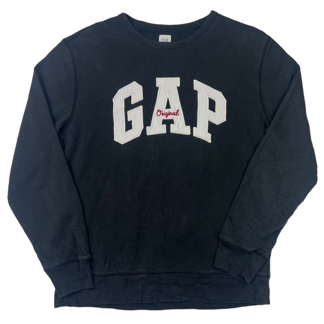 GAP Black Spellout Sweatshirt