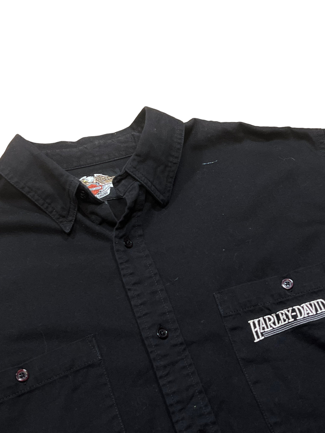 Harley-Davidson Black Button-up Shirt