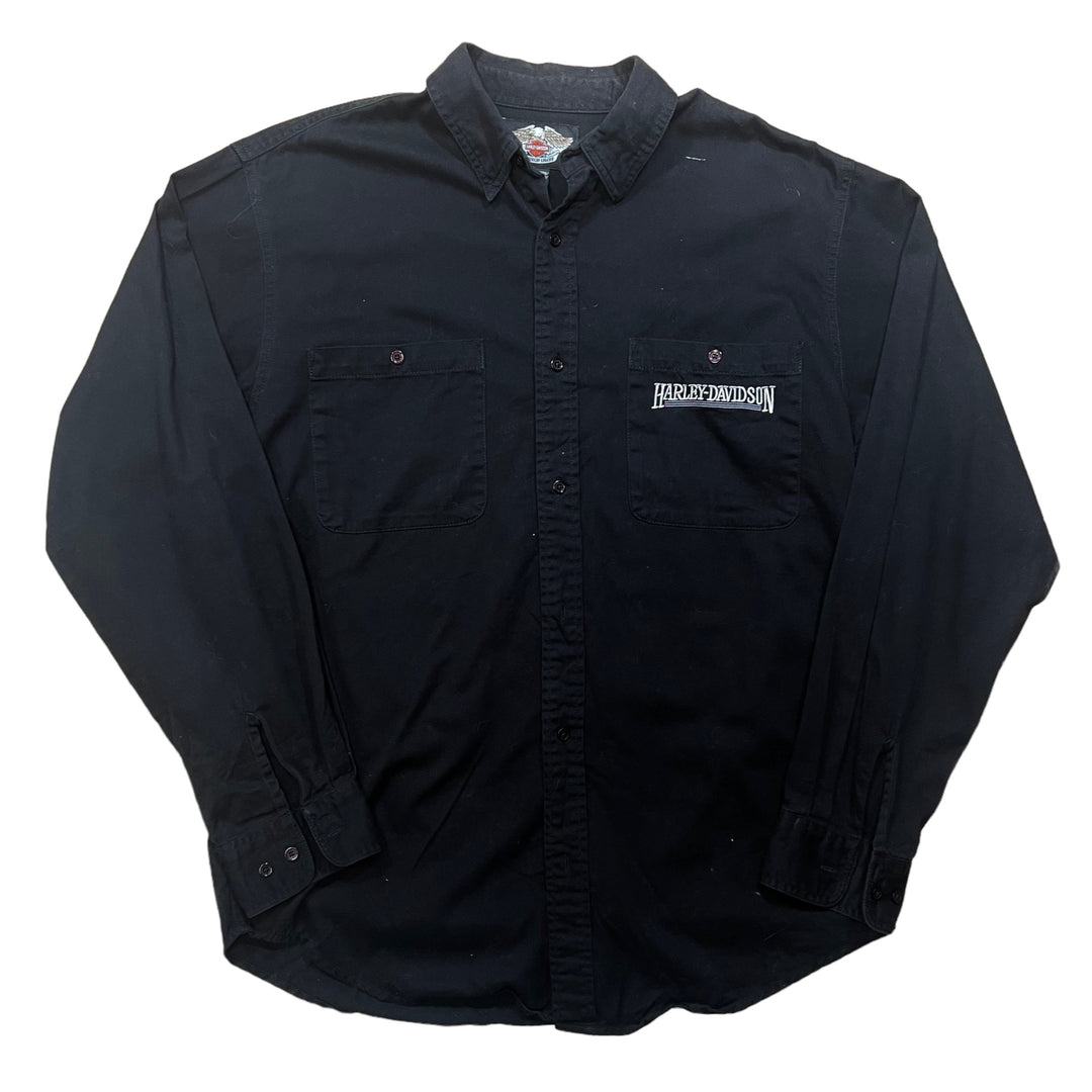 Harley-Davidson Black Button-up Shirt