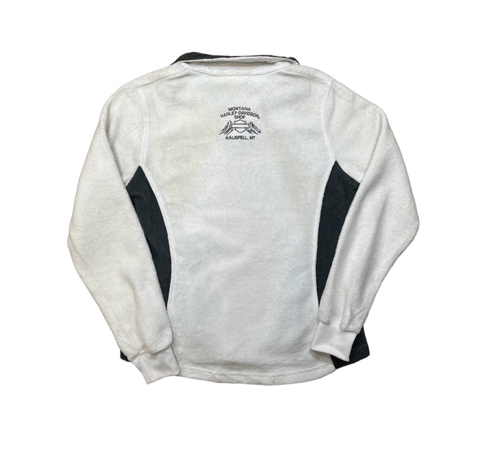 Harley-Davidson White Fleece Sweatshirt