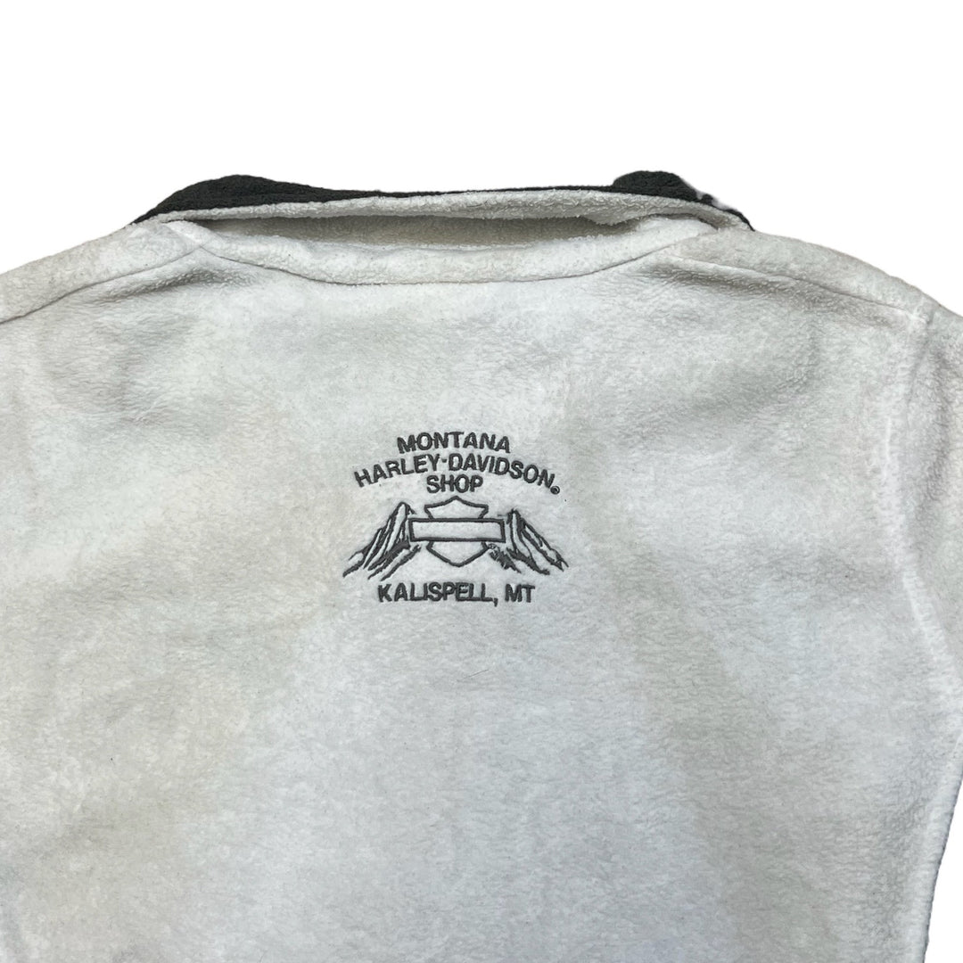 Harley-Davidson White Fleece Sweatshirt