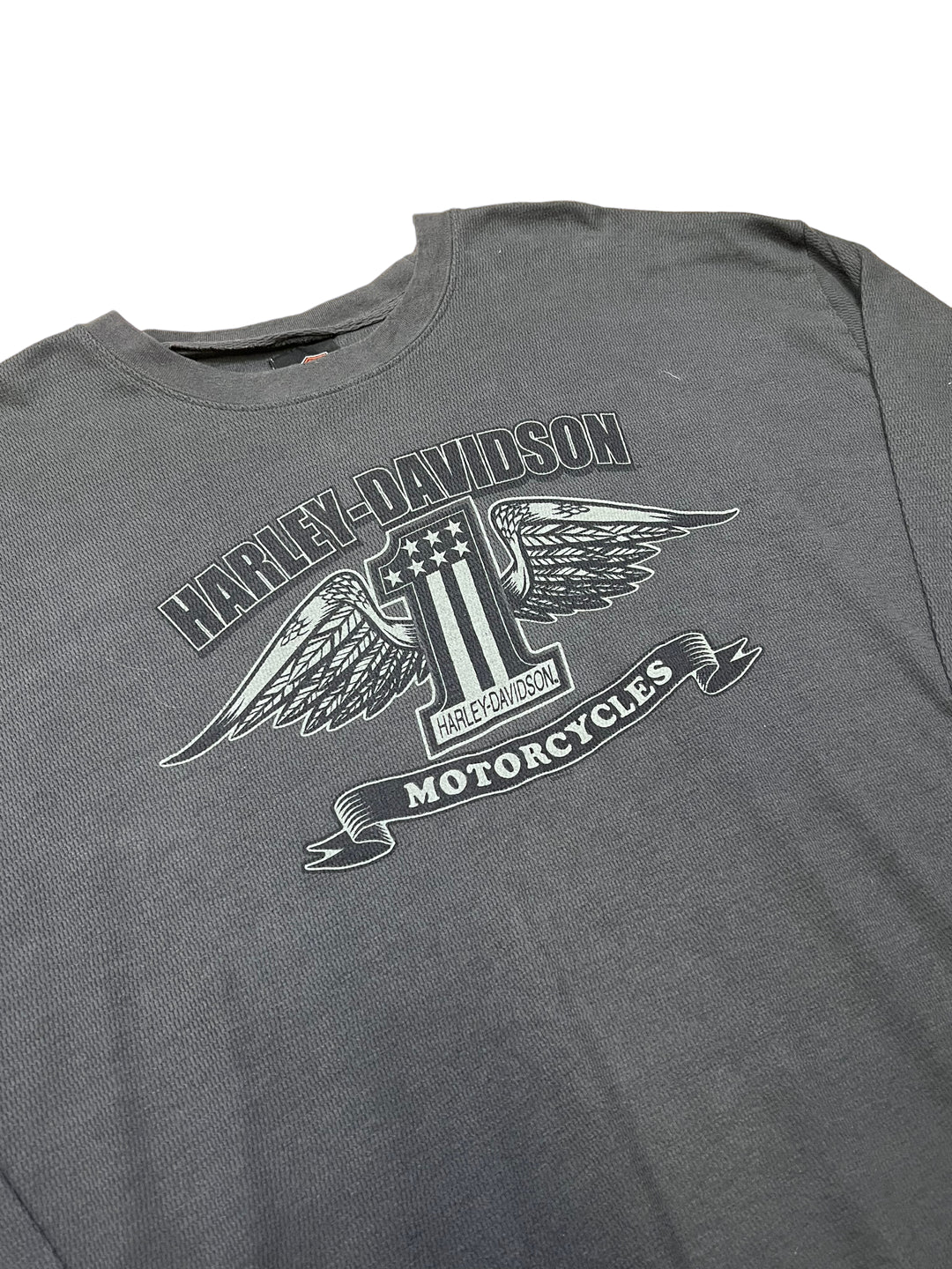 Harley-Davidson Grey Heavyweight Longsleeve T-Shirt