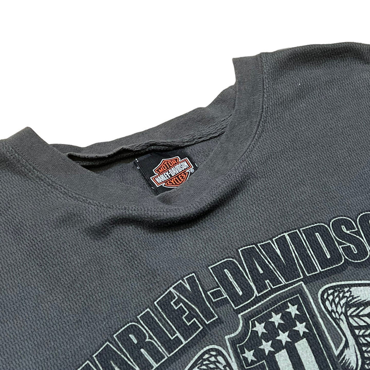 Harley-Davidson Grey Heavyweight Longsleeve T-Shirt