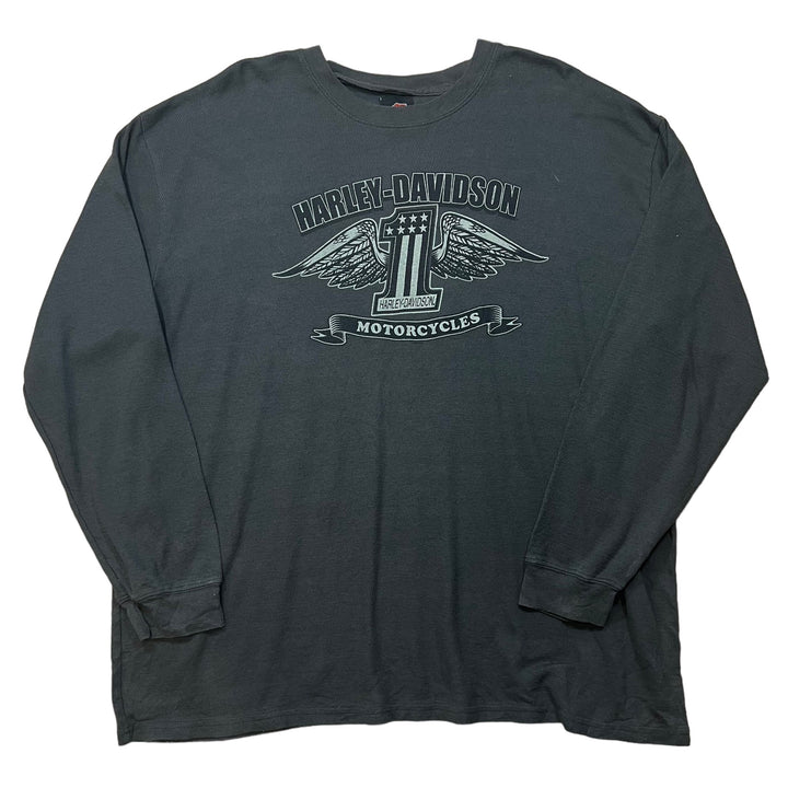 Harley-Davidson Grey Heavyweight Longsleeve T-Shirt