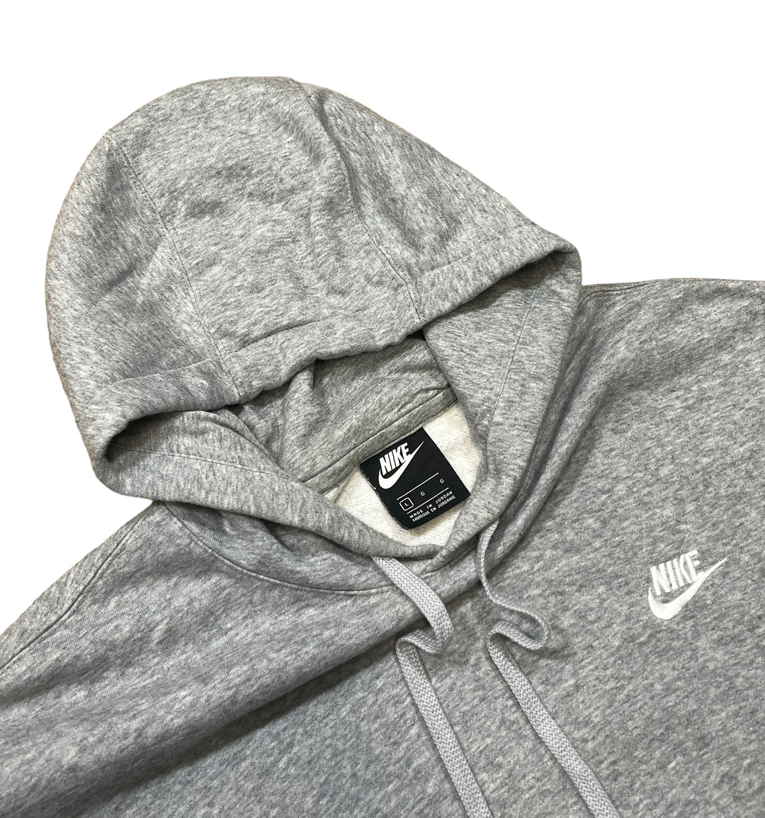 Nike Grey Hooded Sweatshirt