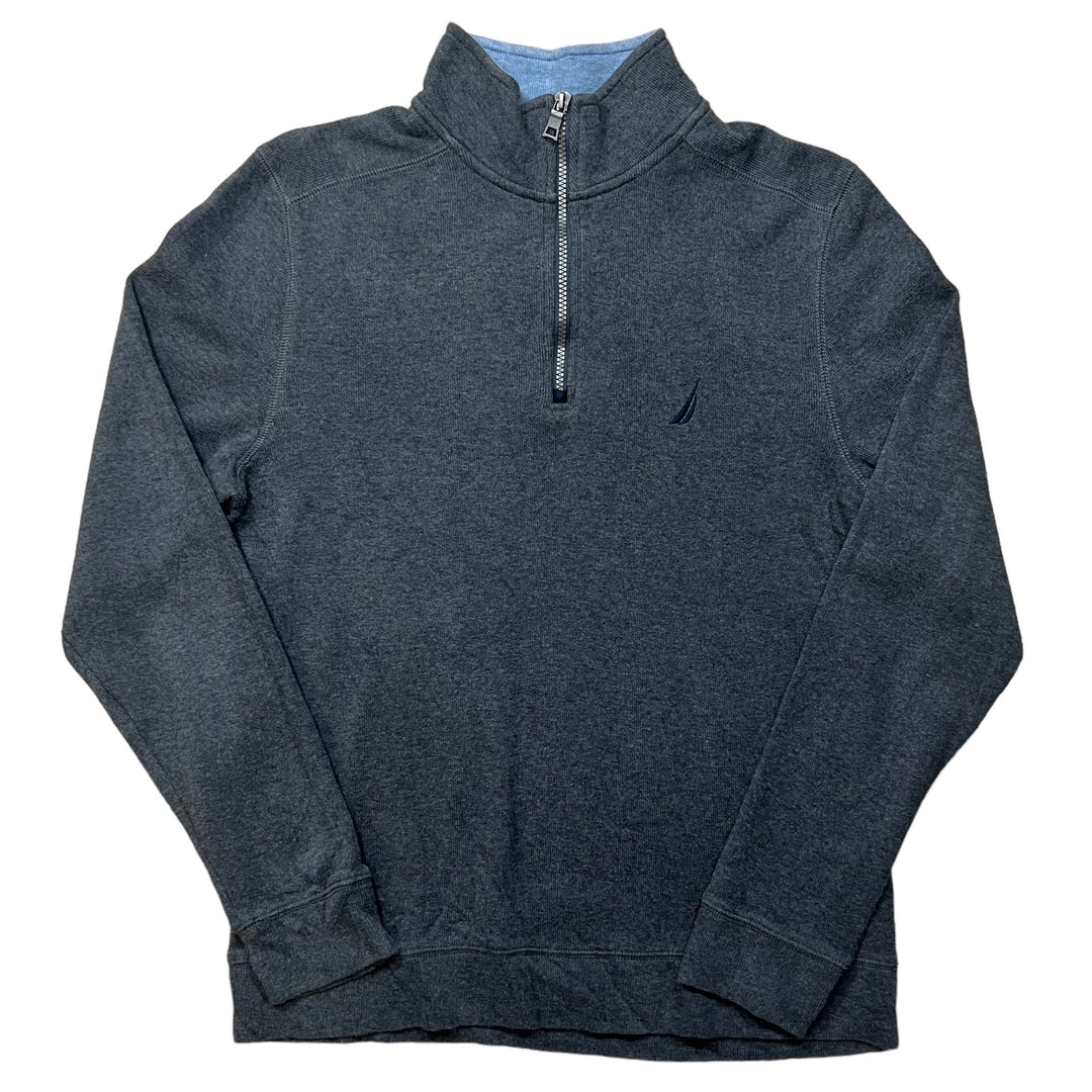 Nautica Grey Quarter Zip Sweatshirt