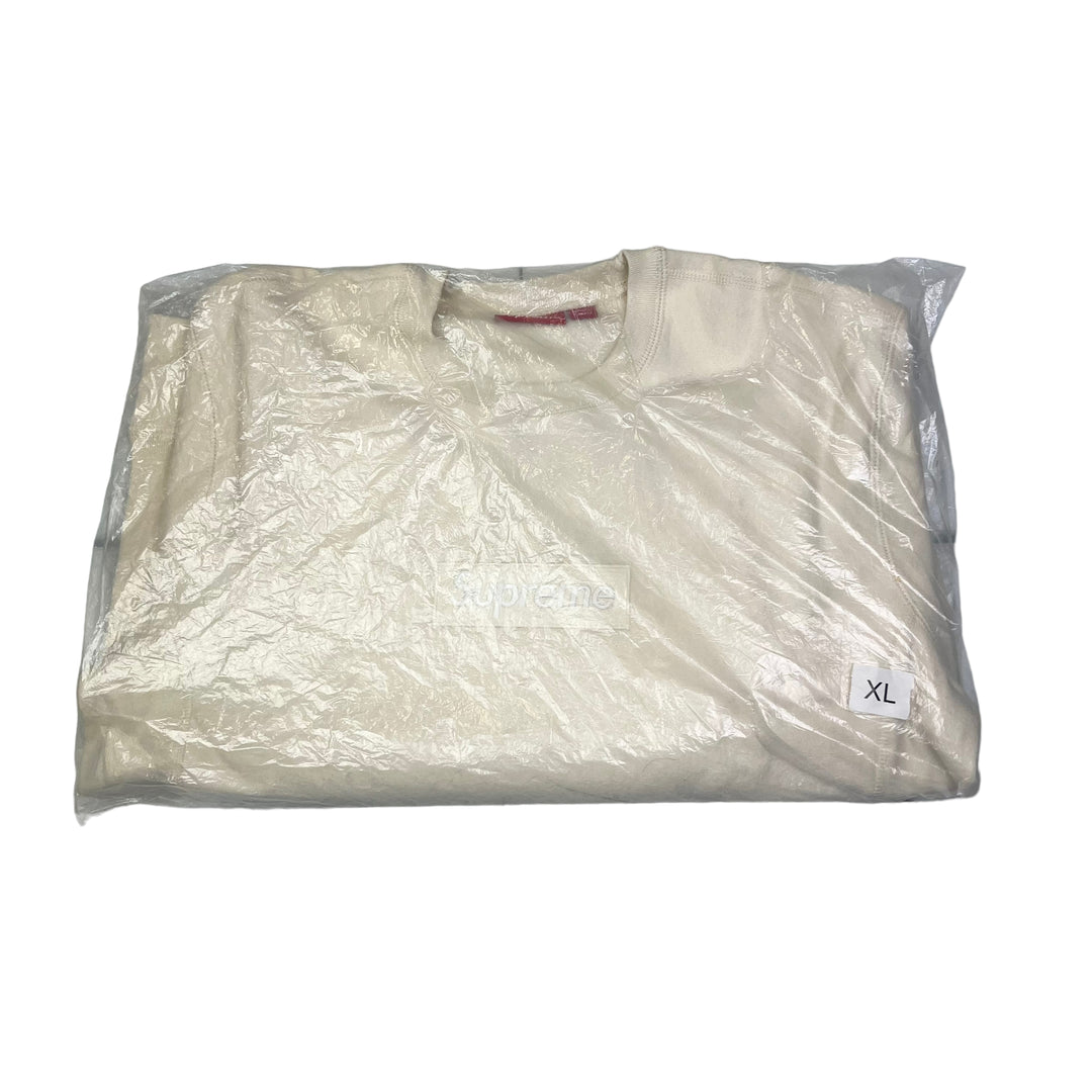 Supreme FW18 Natural Box Logo Sweatshirt *New With Bag*