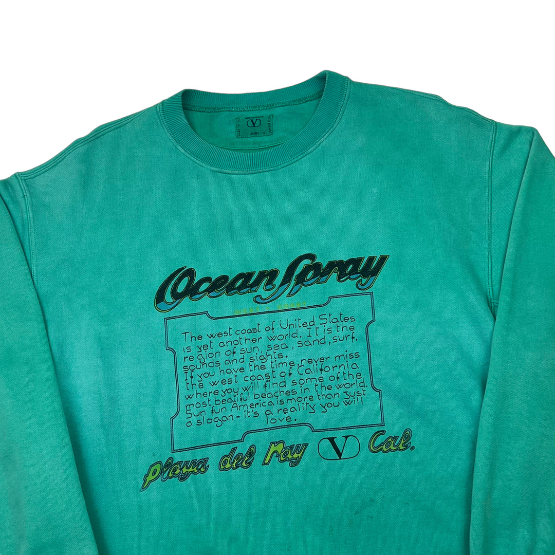 Valentino Ocean Spray Light Green Sweatshirt