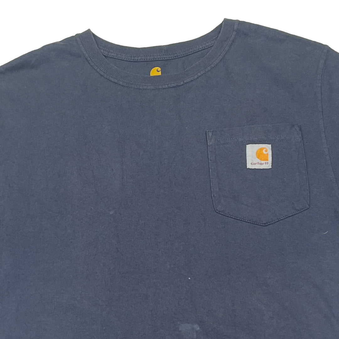 Carhartt Dark Blue Single Pocket T-shirt