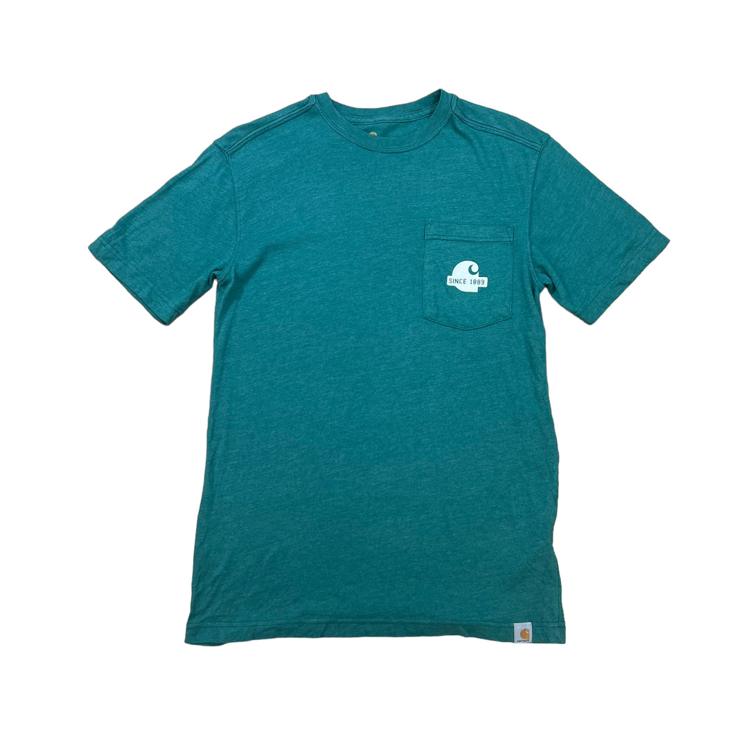 Carhartt "Since 1889" Spellout Logo Green T-shirt