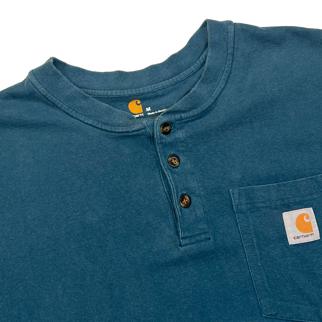 Carhartt Teal Single Pocket T-shirt