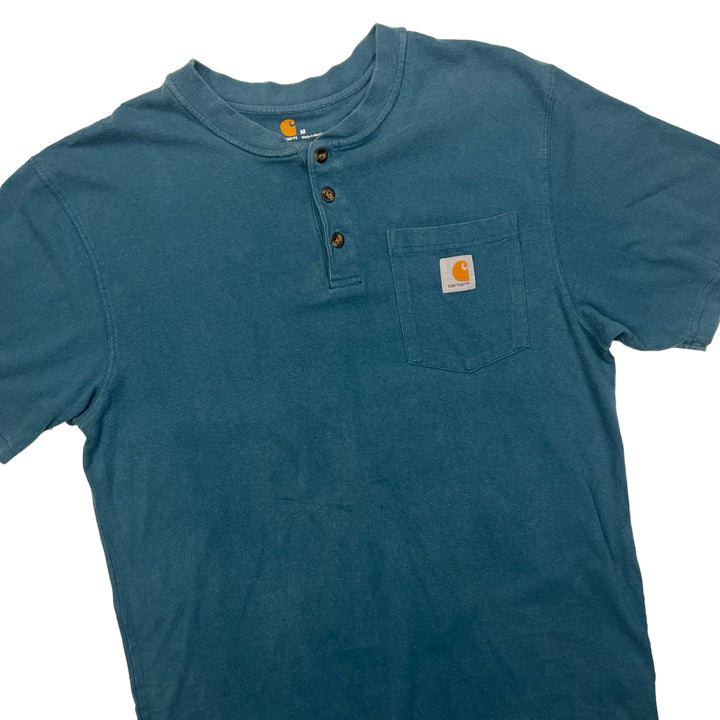 Carhartt Teal Single Pocket T-shirt