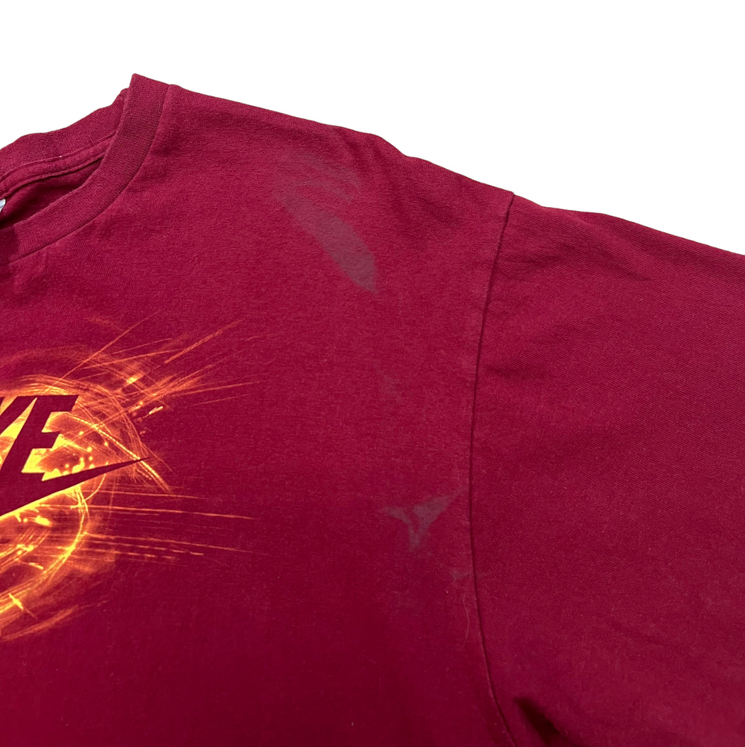 Nike Maroon Graphic T-Shirt